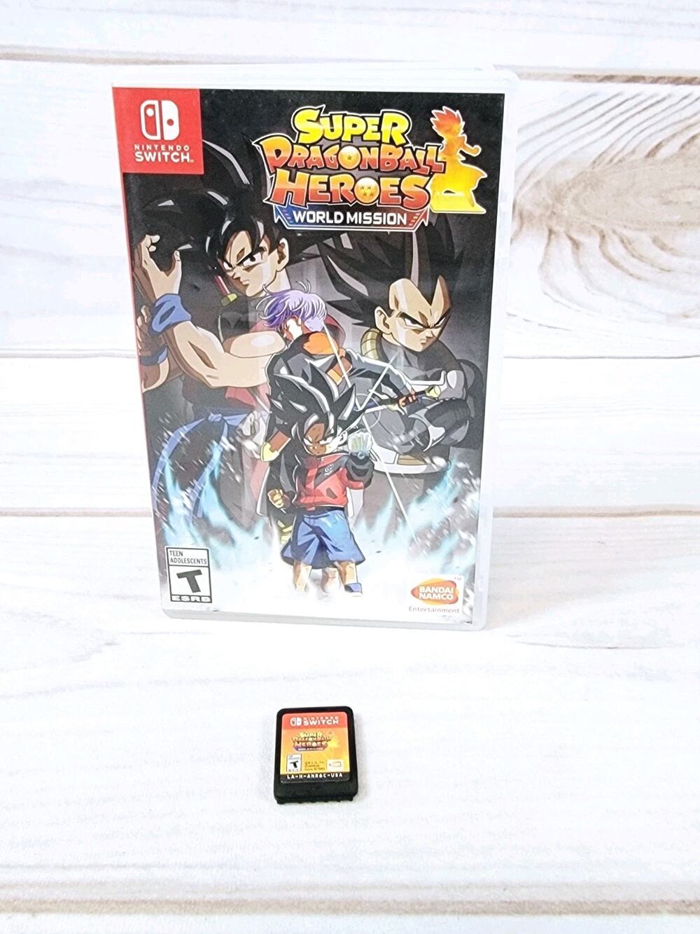 Super Dragon Ball Hereos World Mission Nintendo Switch Game w/Case